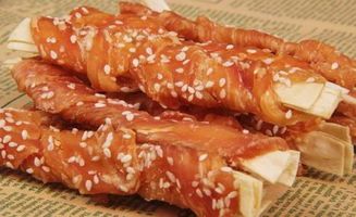 宠物狗烤鸡肉怎么做的