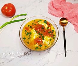 西红柿鸡蛋汤#中式减脂餐#的做法