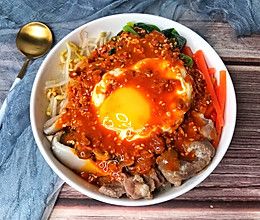 一粒米都不剩的韩式拌饭的做法