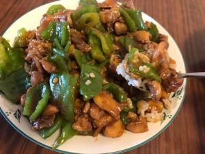 鸡腿肉拌饭的做法 步骤10