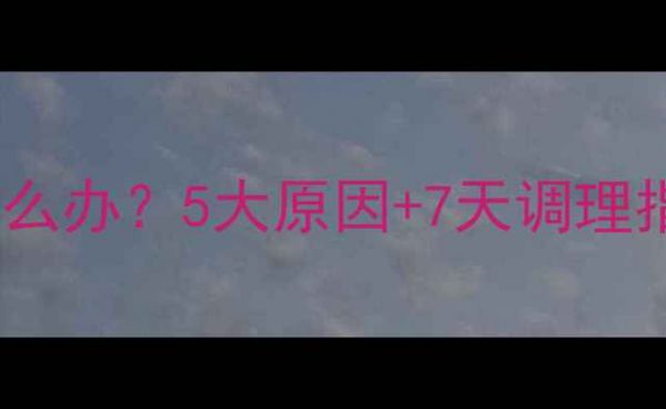 图片 泰迪便便稀软怎么办？5大原因+7天调理指南（附食谱）2