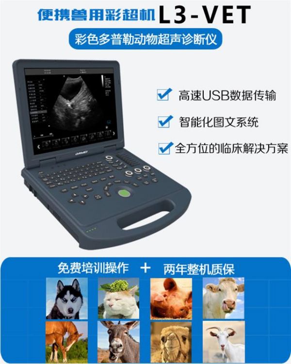 手提式兽用b超机