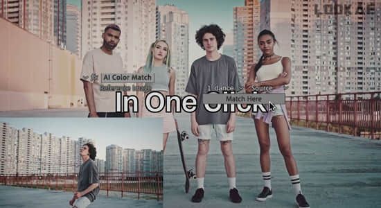 人工智能色彩匹配视频调色AE/PR插件 AI Color Match V1.3.1 Win+使用教程