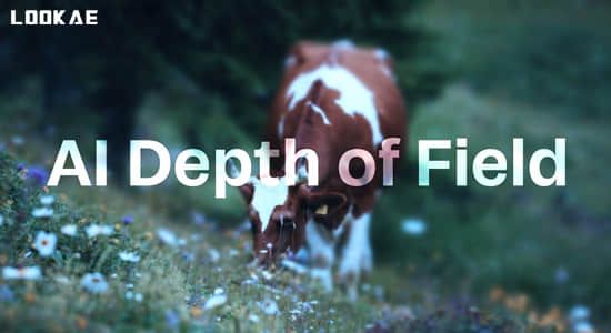 AE插件-人工智能景深模糊特效 AI Depth of Field V1.0 Win+使用教程