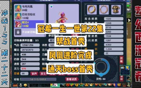 梦幻西游三维版凤凰加点与技能选择全面指南