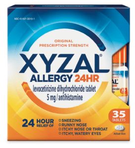 美国过敏药片XYZAL 美国左西替利嗪 (Levocetirizine) 美国/荨麻疹吃什么药美国/鼻炎 药/過敏藥/美国 鼻窦 炎 药 /美国鼻炎药/美国鼻窦炎药/美国鼻塞药/鼻炎 吃 什么 药