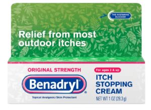 美国荨麻疹Benadryl药膏 配图 皮肤过敏药 过敏药