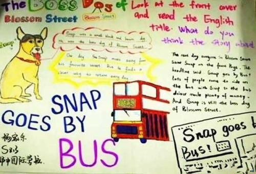 小狗帮人们做什么英语手抄报 什么是手抄报