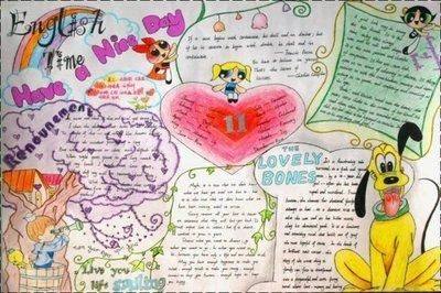 狗是我们的朋友英语手抄报 我们的节日手抄报