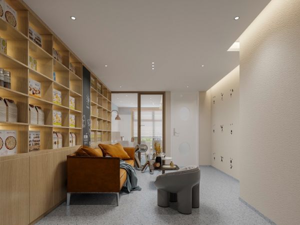 长宁现代宠物医院装修设计,商业空间装修