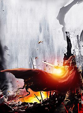 黑金创意电竞争霸王者背景