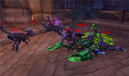 魔兽世界9.1可抓的3只超稀有宠物 水晶蝎闪电牛和机械翼狮