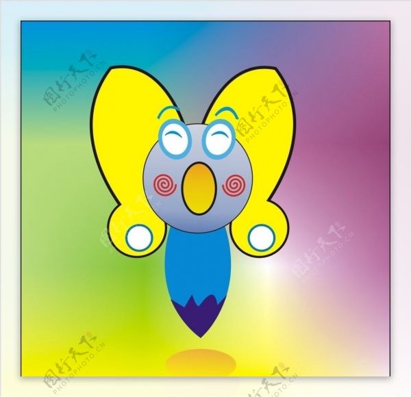 矢量卡通小精灵图片