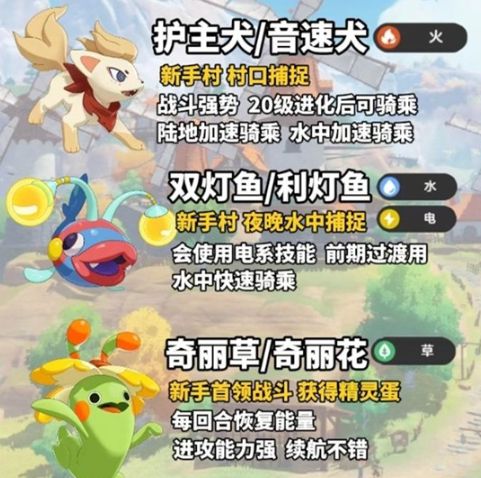 洛克王国世界前期开荒宠物选择推荐