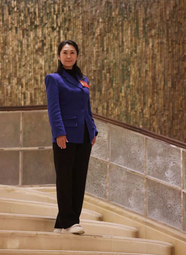 市政协委员许莉。新京报记者 李木易 摄