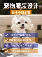 广州|40天让你成为宠物服装设计师