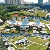 太“萌”了！天津西青宠物公园营地开营