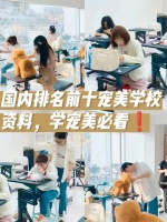国内排名前十宠美学校资料，学宠美必看❗