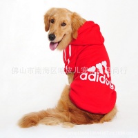 大狗ADIDOG宠物卫衣 大狗阿迪衣服 大狗服装批发 宠物狗抓绒卫衣