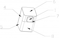 一种防止猫砂带出的宠物猫砂盆