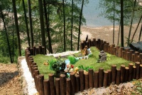 为爱宠火化善后 在竹林山水间安葬 宠物殡葬现身杭州