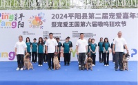 全国萌宠齐聚浙江平阳  “百般武艺”尽显身手