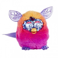 Hasbro孩之宝Furby Boom菲比精灵智能互动宠物直条纹