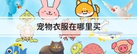 宠物衣服在哪里买