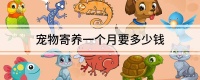 宠物寄养一个月要多少钱