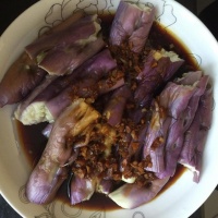 减脂版蒸茄子