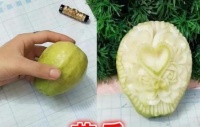 水果也能雕刻?西瓜雕成“乌龟”不算啥,看到图4:赤裸裸炫富