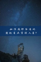 如何选择合适的宠物专业资深人员？