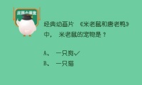 经典动画片《米老鼠和唐老鸭》中，米老鼠的宠物是？蚂蚁庄园答案（6月2日）