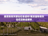 南京狗骨灰做钻石靠谱吗?南京宠物骨灰钻石定制全解析