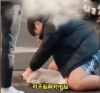 外卖员撞死无绳狗后续！惨被群殴，狗主人正面照曝光，目击者发声