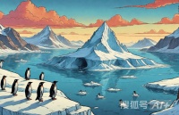 “全球最大冰山面积减少超三分之一”人类太忙了，以至于海平面上升才知道是冰川融化了！人类太自私了，只顾自己家的宠物，确不想想企鹅将无地可居！