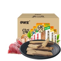 猫咪的美味诱惑，伊纳宝烤鲣鱼零食48只，健康美味不容错过！