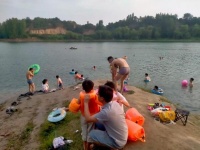 人游泳，狗洗澡，饮用水源地变“野泳乐园”为何没人管？