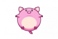 可爱的小猪简笔画教程图片(2)