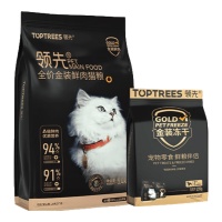 TOPTREES猫粮，营养均衡，幼猫健康成长的秘密！