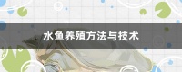 水鱼养殖方法与技术