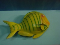 公园景观玻璃钢彩绘鱼