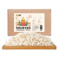 让您的鸟儿享受自然的舒适——喜帅鸟用刨花垫料中号鹦鹉鸟笼子木屑刨花虎皮牡丹鸟用造景用品