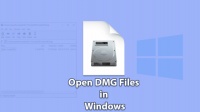 如何在 Windows 中打开 DMG 文件