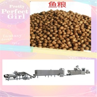 水产宠物饲料颗粒膨化机 宠物饲料膨化机
