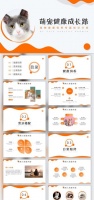 宠物健康PPT模板下载