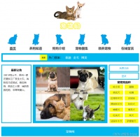 13.可爱的宠物主题网页 Web前端网页制作 大学生期末大作业 html5+css3