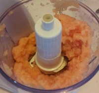 【步骤图】狗狗鲜食——鸡胸肉牛蒡的做法