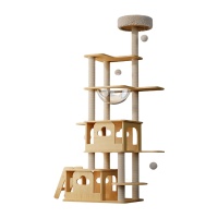 猫咪的豪华乐园：KimPets九层猫爬架，给你家猫咪的完美跳台！