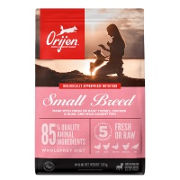 Orijen渴望小型犬粮：让爱犬健康成长的秘密武器，85%动物原料，超美味小颗粒！